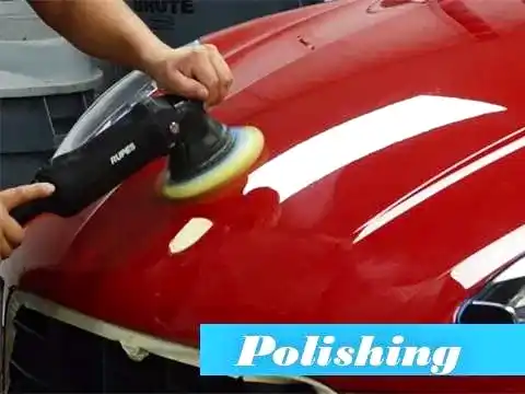 polishing car polishing service